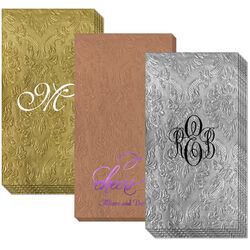 Design Your Own Carte Embossed Guest Towels